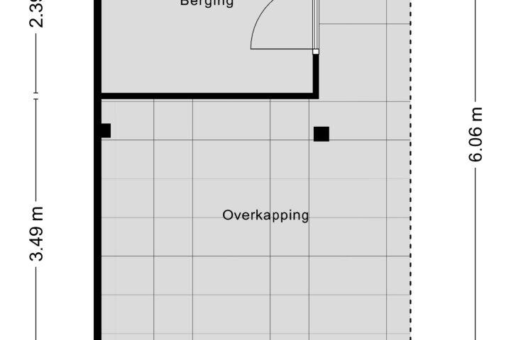 Plattegrond – Boomkleverlaan 243, Zeewolde