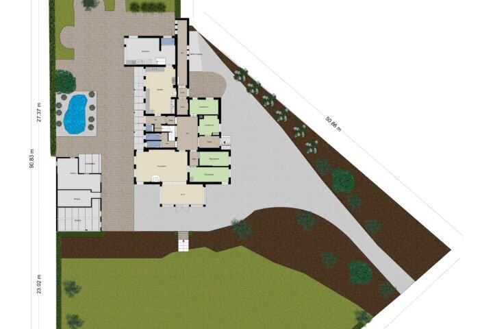 Plattegrond – Boomsestraat 2 A, Balgoij