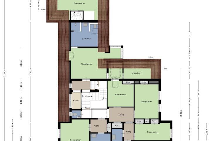 Plattegrond – Boomsestraat 2 A, Balgoij