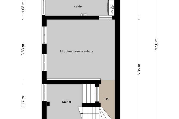 Plattegrond – Boomsestraat 2 A, Balgoij