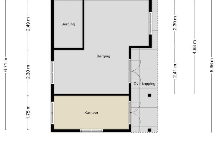 Plattegrond – Boomsestraat 2 A, Balgoij