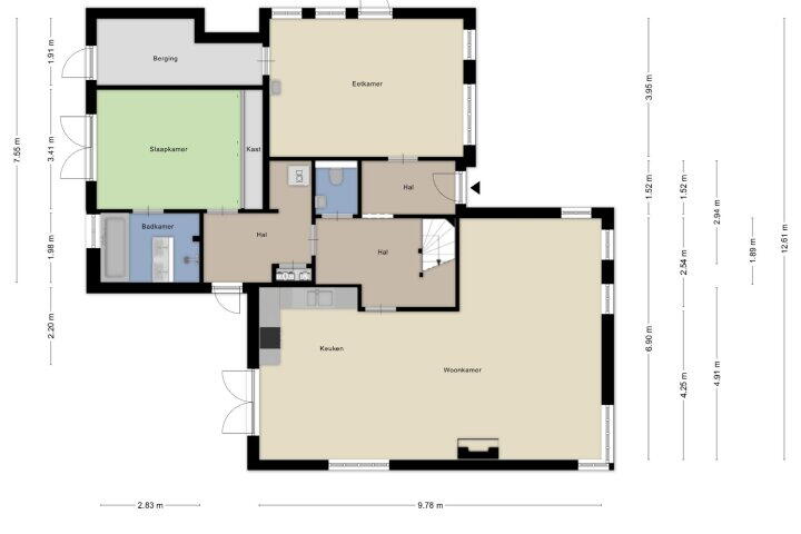 Plattegrond – Boor 16, Zeewolde