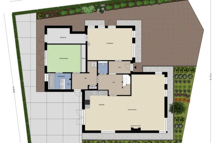 Plattegrond – Boor 16, Zeewolde