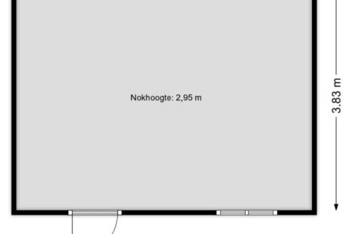 Plattegrond – Boorstraat 29, Hardinxveld-Giessendam