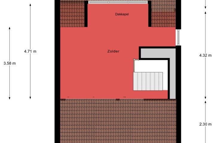 Plattegrond – Bosbeeklaan 18, Baarlo (LI)