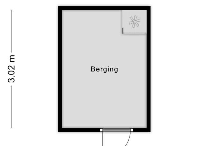 Plattegrond – Bosbes 22, Zeewolde