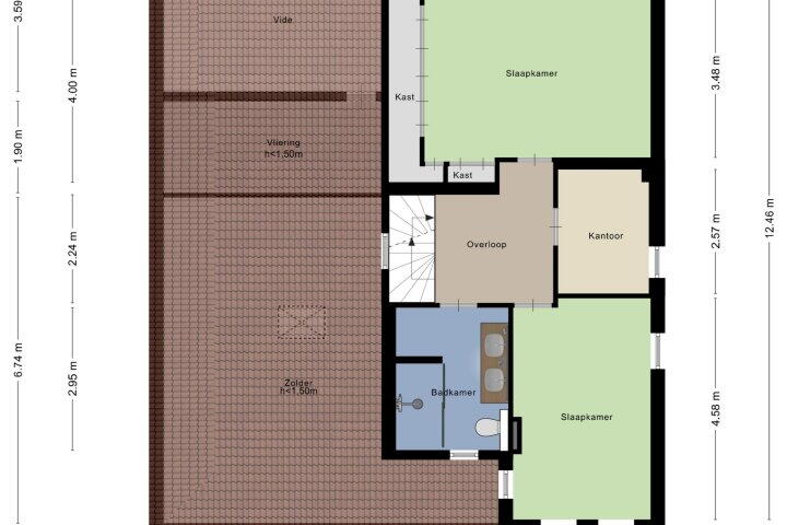 Plattegrond – Bosbes 26, Zeewolde