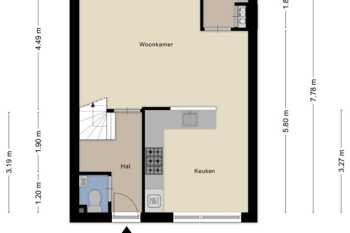 Plattegrond – Bosbes 4, Zeewolde