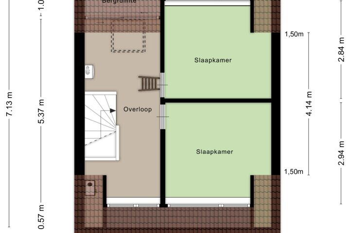 Plattegrond – Bosbes 4, Zeewolde