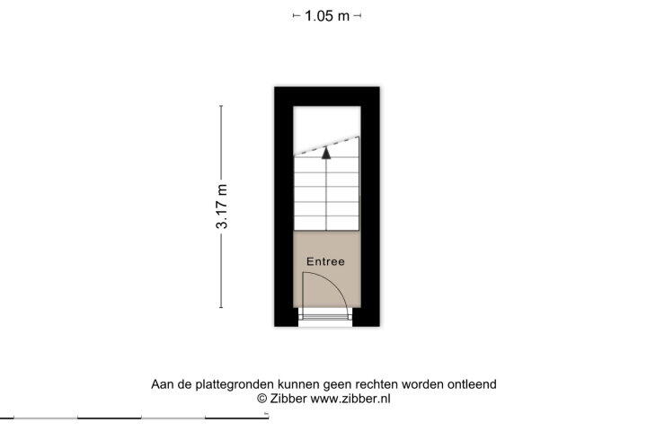 Plattegrond – Boschstraat 166 A, Breda