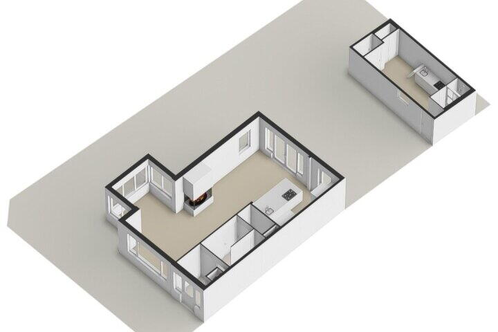Plattegrond – Bos en Vaartlaan 26, Amstelveen
