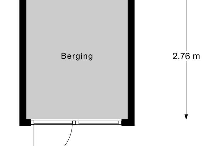 Plattegrond – Bosjeslaan 7, Vlissingen