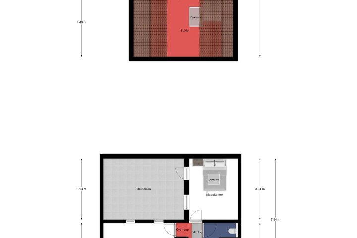 Plattegrond – Bosserheide 43 a, Well L