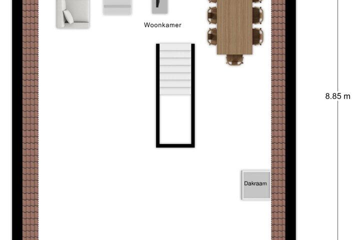 Plattegrond – Bosserheide 43 a, Well L