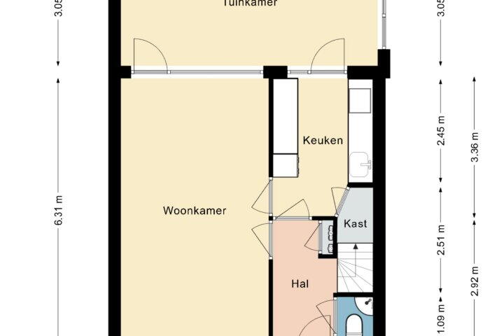 Plattegrond – Bostenstraat 2, Voerendaal