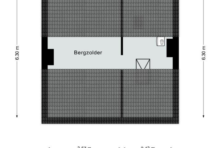 Plattegrond – Bostenstraat 2, Voerendaal