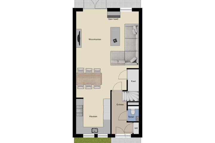 Plattegrond – Boterbloemstraat 40, Arnhem