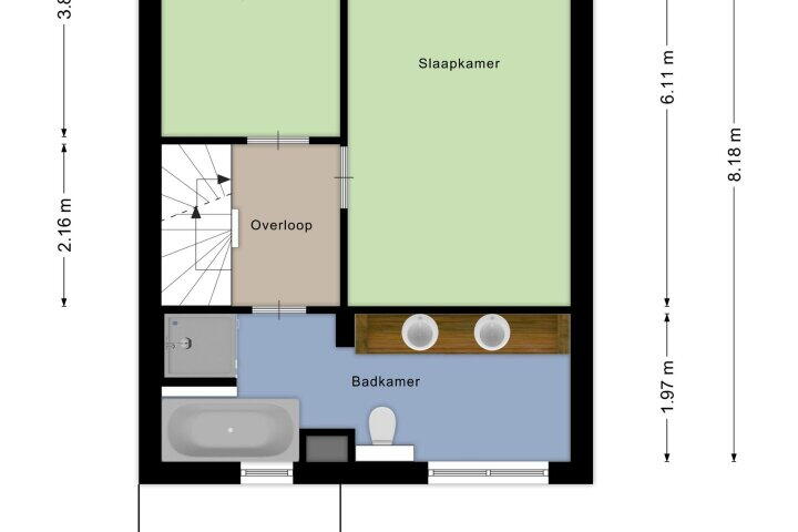 Plattegrond – Botter 32 36, Lelystad