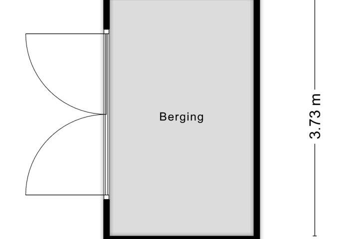 Plattegrond – Botter 33 19, Lelystad