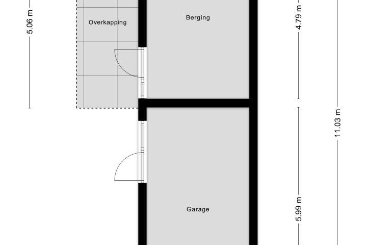 Plattegrond – Boudewijndonk 4, Roosendaal
