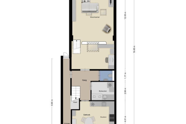 Plattegrond – Boulevard 109, Roosendaal