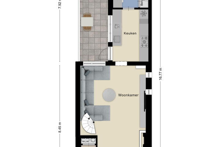 Plattegrond – Boulevard 130, Roosendaal