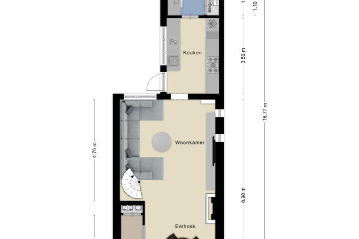 Plattegrond – Boulevard 130, Roosendaal