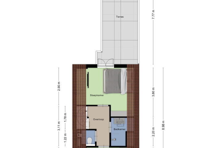 Plattegrond – Boulevard 130, Roosendaal