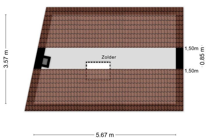 Plattegrond – Boulevard 77, Roosendaal