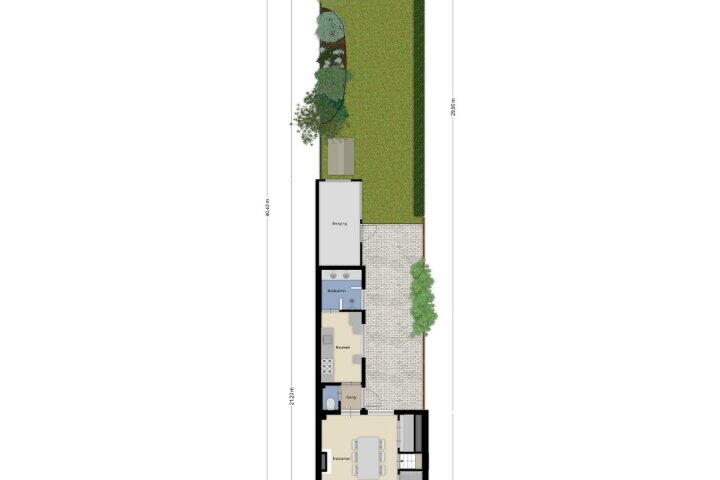 Plattegrond – Boulevard Antverpia 26, Roosendaal