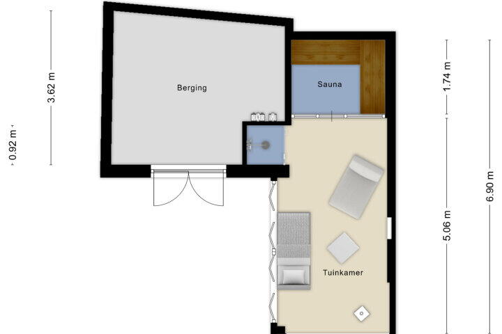 Plattegrond – Boulevard Antverpia 29, Roosendaal