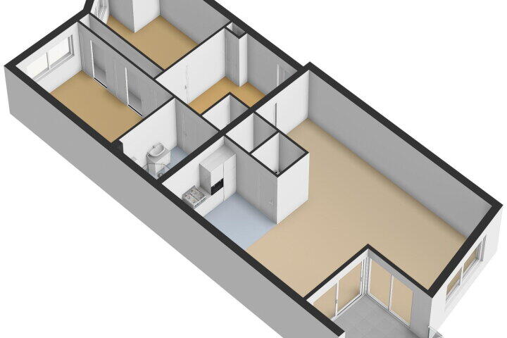 Plattegrond – Boulevard Bankert 542, Vlissingen