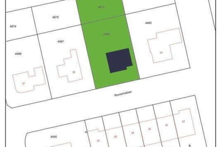 Plattegrond – Bousemalaan 23, Tolbert