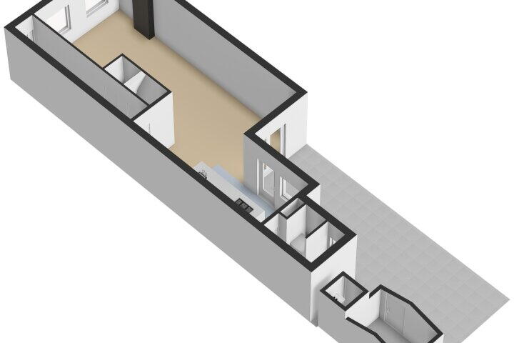 Plattegrond – Bouwen Ewoutstraat 64, Vlissingen
