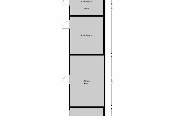 Plattegrond – Bovenderstraat 56, Merkelbeek