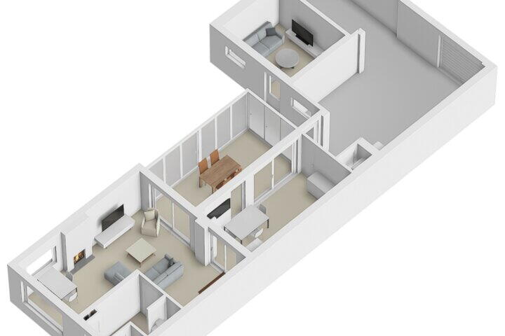 Plattegrond – Bovendonksestraat 33, Hoeven