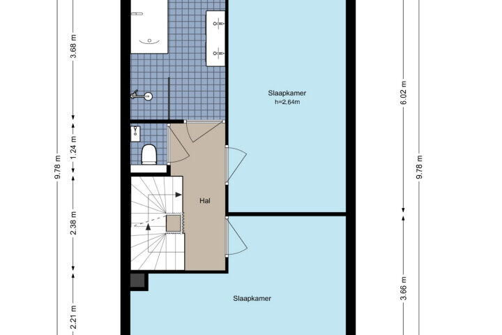 Plattegrond – Bovenkerkerweg 27 C, Amstelveen