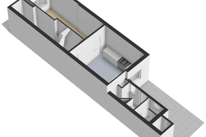 Plattegrond – Brakstraat 41, Middelburg