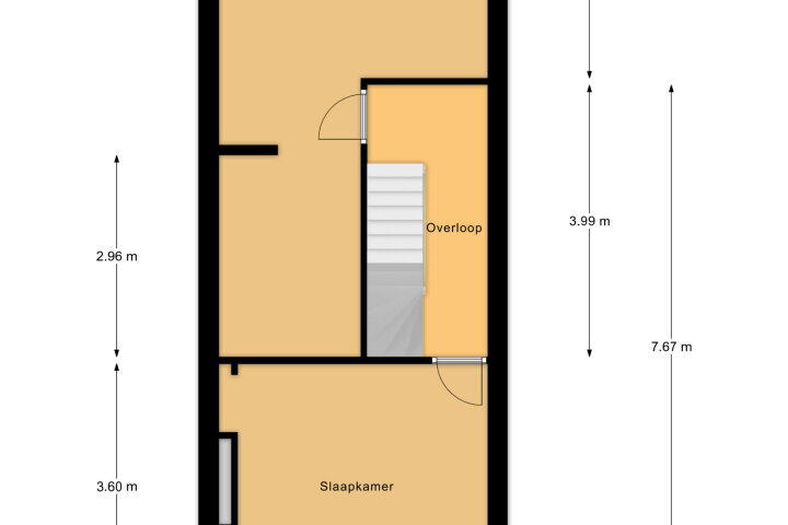 Plattegrond – Brakstraat 41, Middelburg