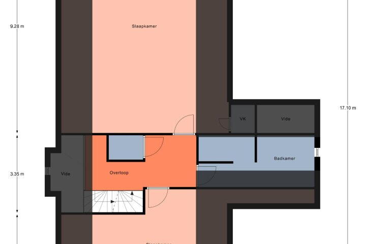 Plattegrond – Brandparken 60, Leek