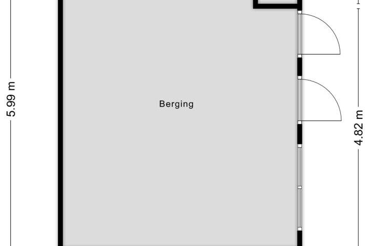 Plattegrond – Bredaseweg 140, Roosendaal