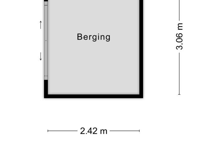 Plattegrond – Bredaseweg 72, Roosendaal