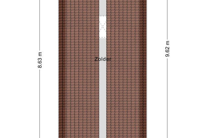 Plattegrond – Bredehof 4, Batenburg