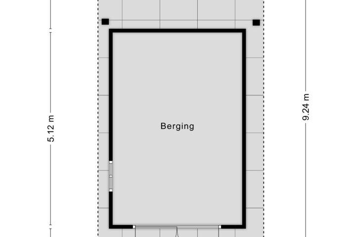 Plattegrond – Bredehof 4, Batenburg