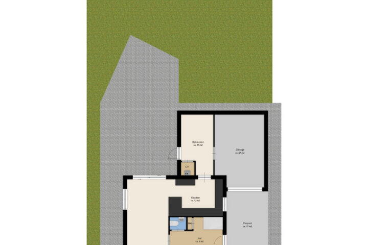 Plattegrond – Breekamp 8, Beilen