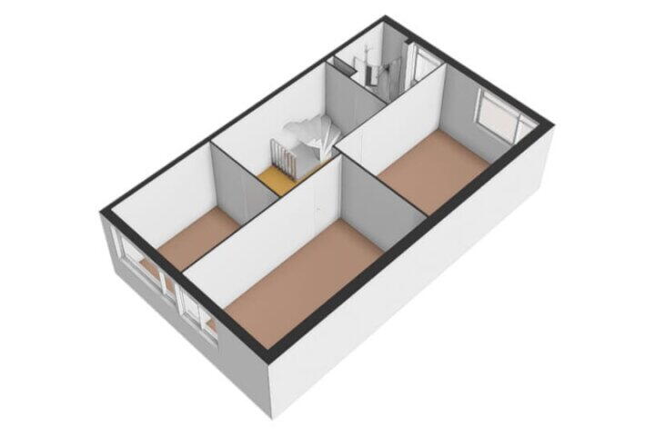Plattegrond – Breitnerhof 17, Meppel