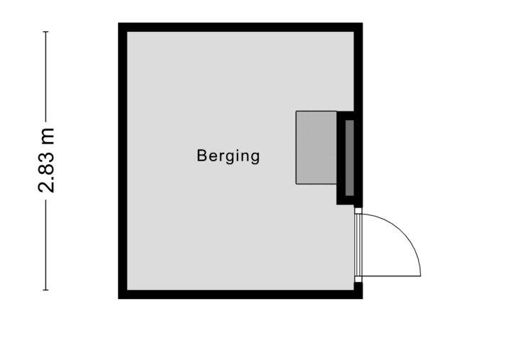 Plattegrond – Breitnerlaan 26 C, Roosendaal
