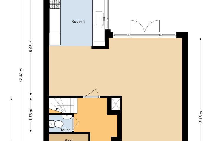 Plattegrond – Breitnerlaan 4, Heerhugowaard