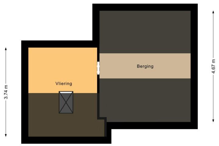 Plattegrond – Breitnerlaan 4, Heerhugowaard