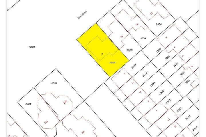 Plattegrond – Bremlaan 26, Heerhugowaard